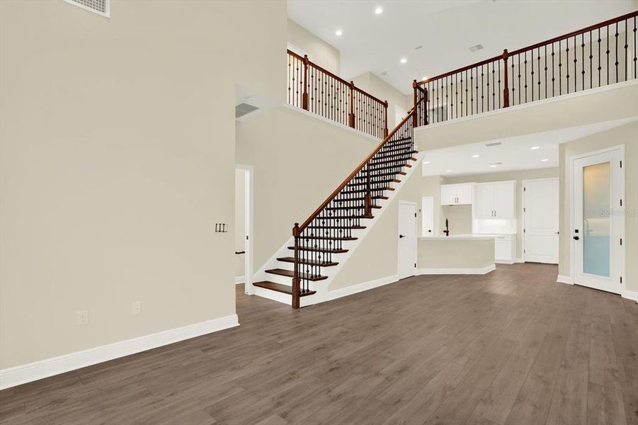 Spacious, unfurnished interior of a new home in The Towns At Long Bayou, Seminole (Image 22).