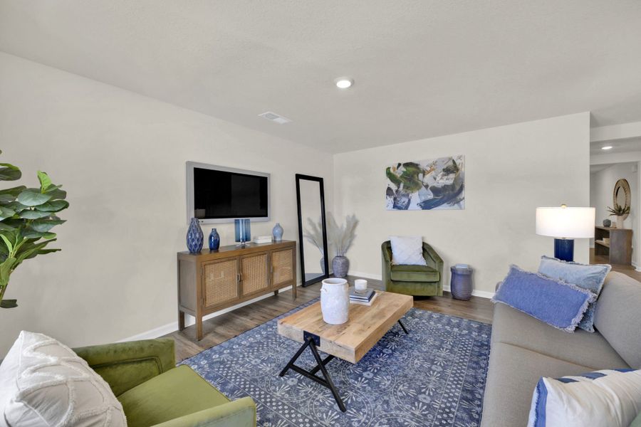 Representative furnished interior of a home built from the Aria by D.R. Horton in The Ridge at Neals Landing, Knoxville (Image 6).