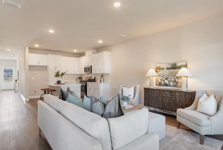 Furnished interior view inside a new home in Hammock Walk at Nexton, Summerville (Image 7).