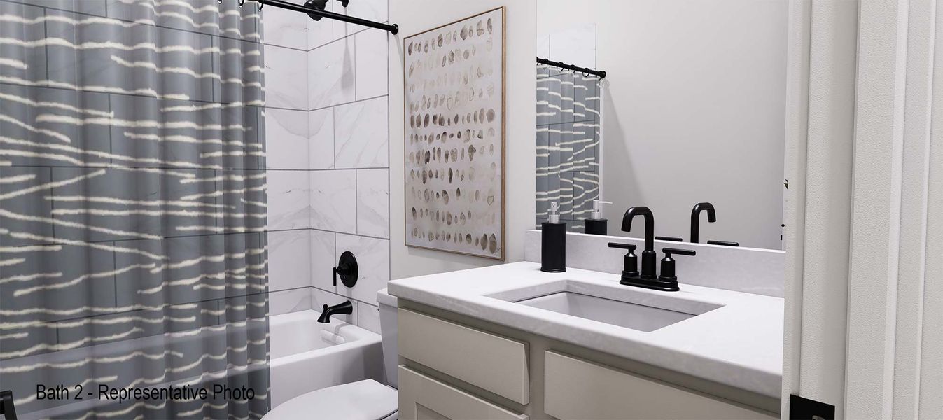 Image 11 representing the The Denton by David Weekley Homes in South Brook, Leander, TX. Image 11 representing the The Denton by David Weekley Homes in South Brook, Leander, TX.