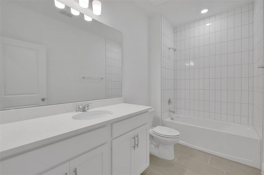 Furnished interior view inside a new home in Crossroads at Kelly Park, Apopka (Image 10). Furnished interior view inside a new home in Crossroads at Kelly Park, Apopka (Image 10).