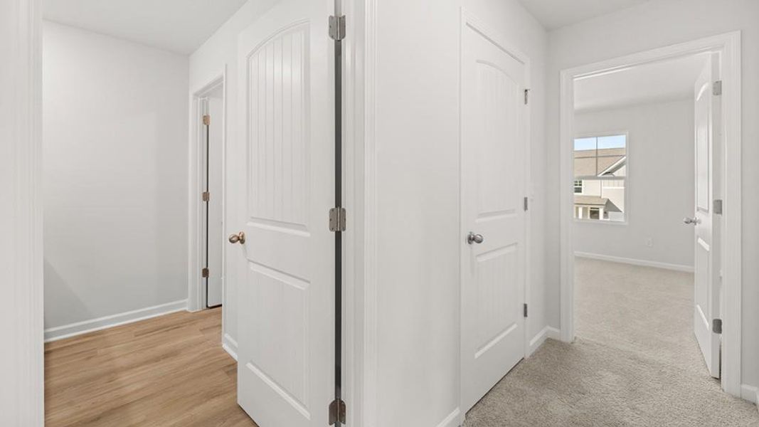 Spacious, unfurnished interior of a new home in Hamptons at Riverwood South, Dallas (Image 25).