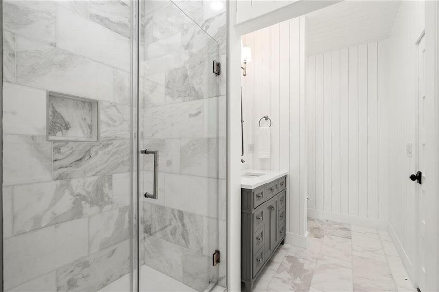 Furnished interior view inside a new home in , Canton (Image 11).