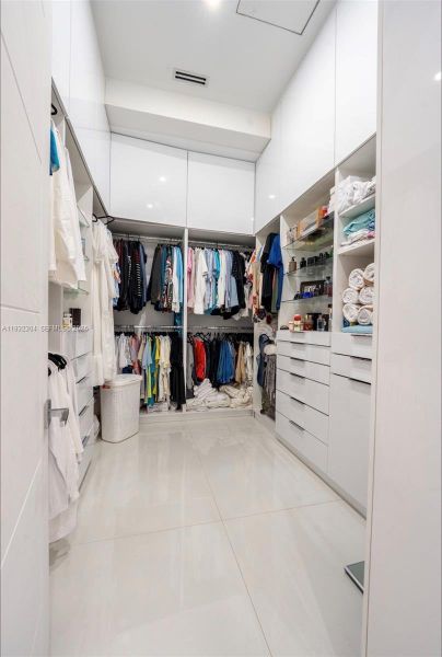 Primary Walk-in Closet