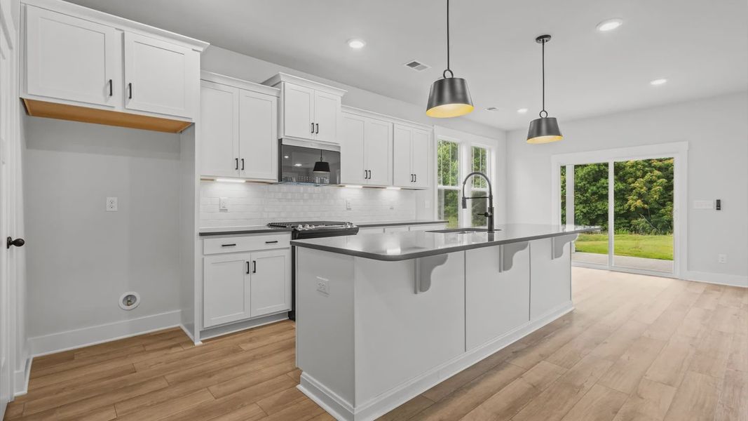 Furnished interior view inside a new home in Essex Village, Franklinton (Image 5).