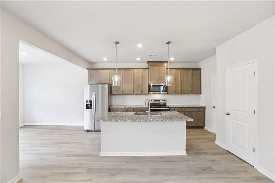 Furnished interior view inside a new home in Hawthorne Station, College Park (Image 10). Furnished interior view inside a new home in Hawthorne Station, College Park (Image 10).