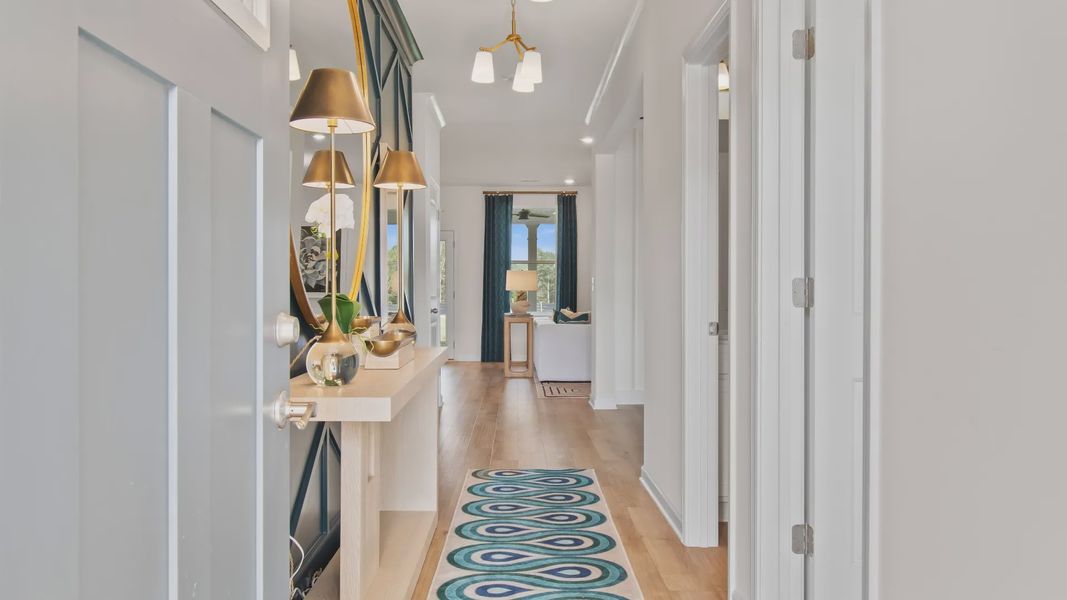 Furnished interior view inside a new home in Hamilton Lakes, Lawrenceville (Image 6).