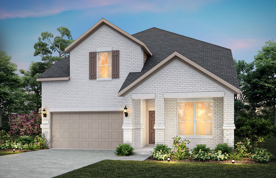 Representative exterior photo of a completed home built from the Sanford by Pulte Homes in Parks of Village Creek, Burleson, TX (Image 25).