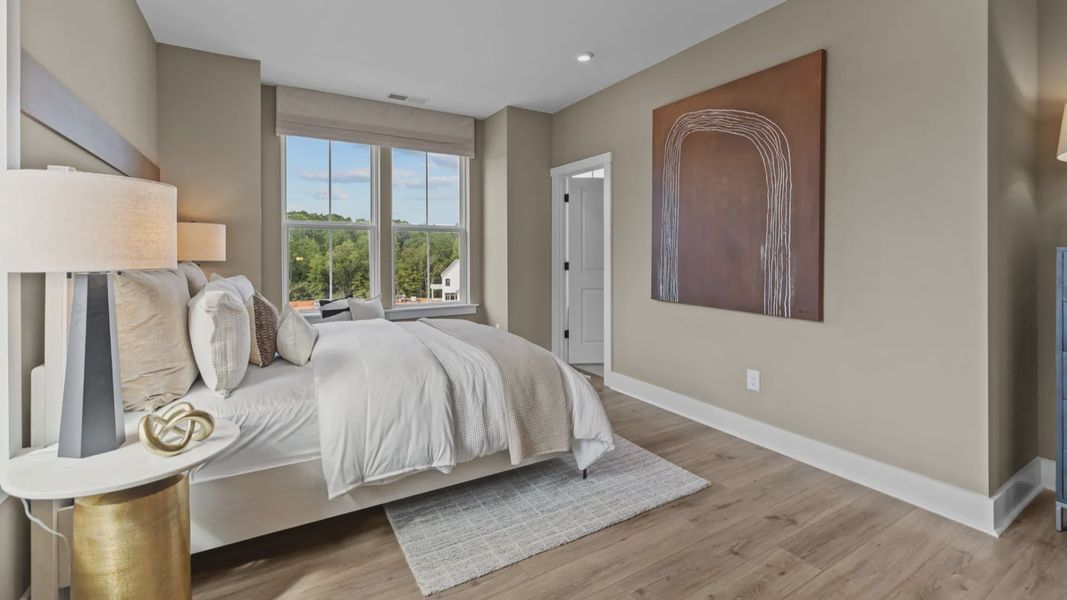 The Landon Plan at River District by DRB Homes in Charlotte, NC- Bedroom 3 The Landon Plan at River District by DRB Homes in Charlotte, NC- Bedroom 3