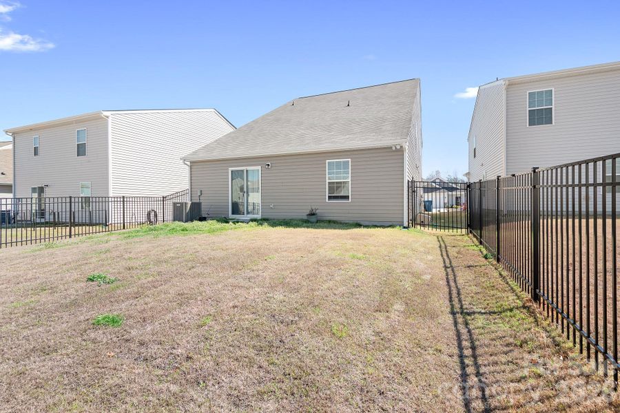 Exterior details and patio area of a home in Legacy Ridge, Catawba (Image 26).