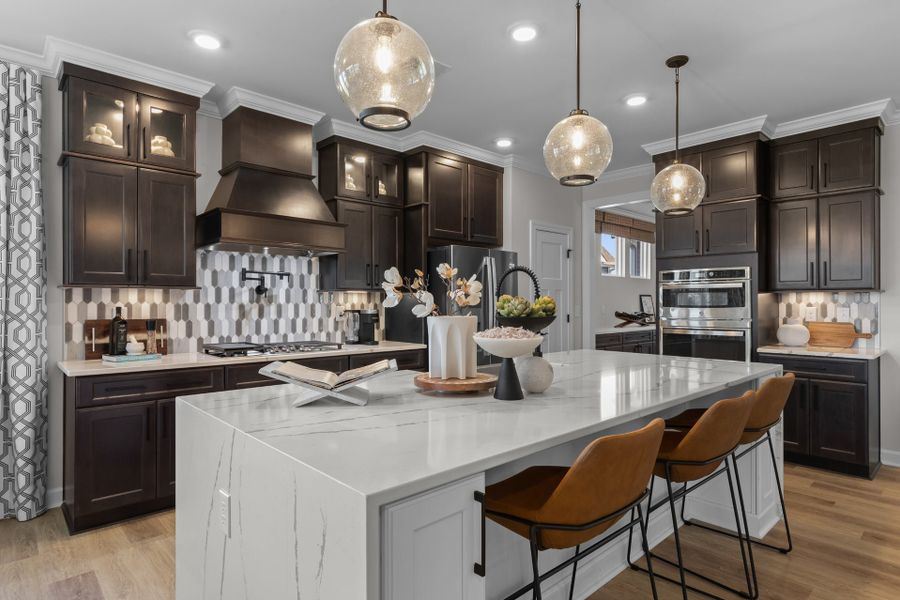 Representative furnished interior of a home built from the The Sand Dollar by Chesapeake Homes in Coastal Club of the Carolinas, Calabash (Image 9).