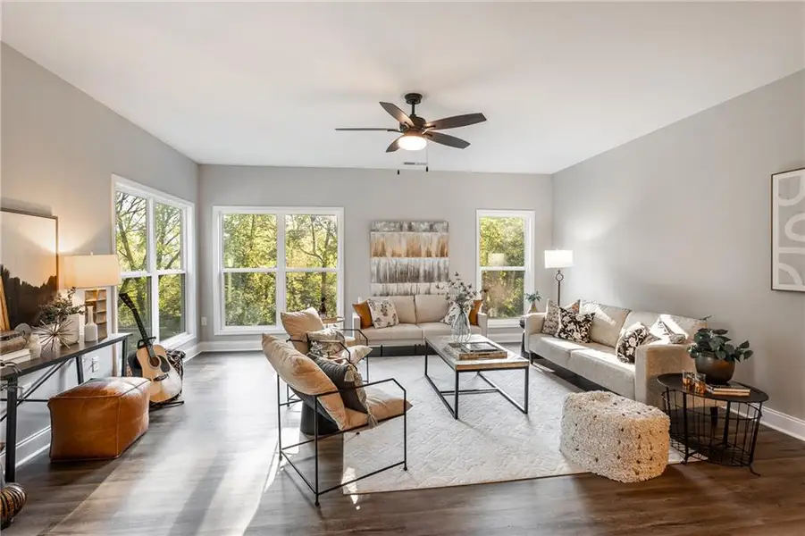 Furnished interior view inside a new home in , East Ellijay (Image 13).