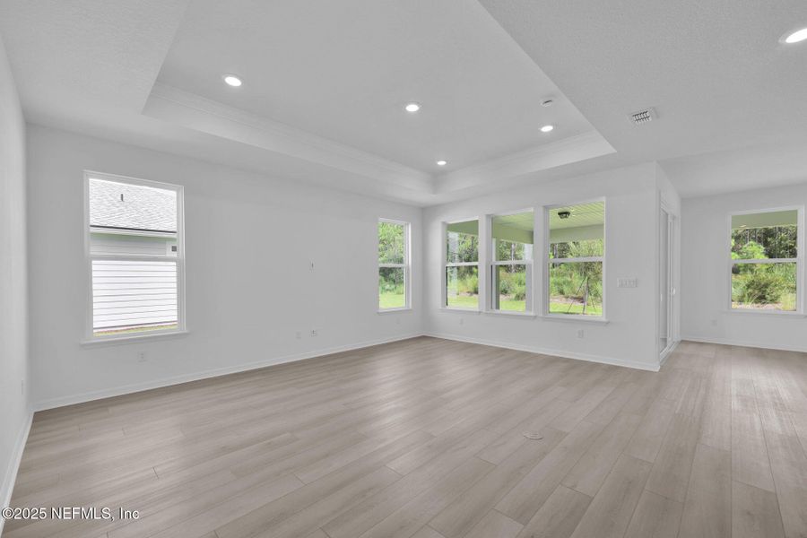 Spacious, unfurnished interior of a new home in Del Webb Saint Johns, St. Johns (Image 13). Spacious, unfurnished interior of a new home in Del Webb Saint Johns, St. Johns (Image 13).