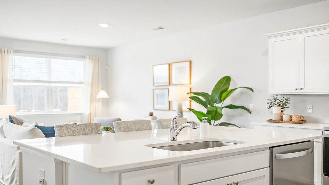 Representative furnished interior of a home built from the Davis by D.R. Horton in Marion Village, Santee (Image 3).