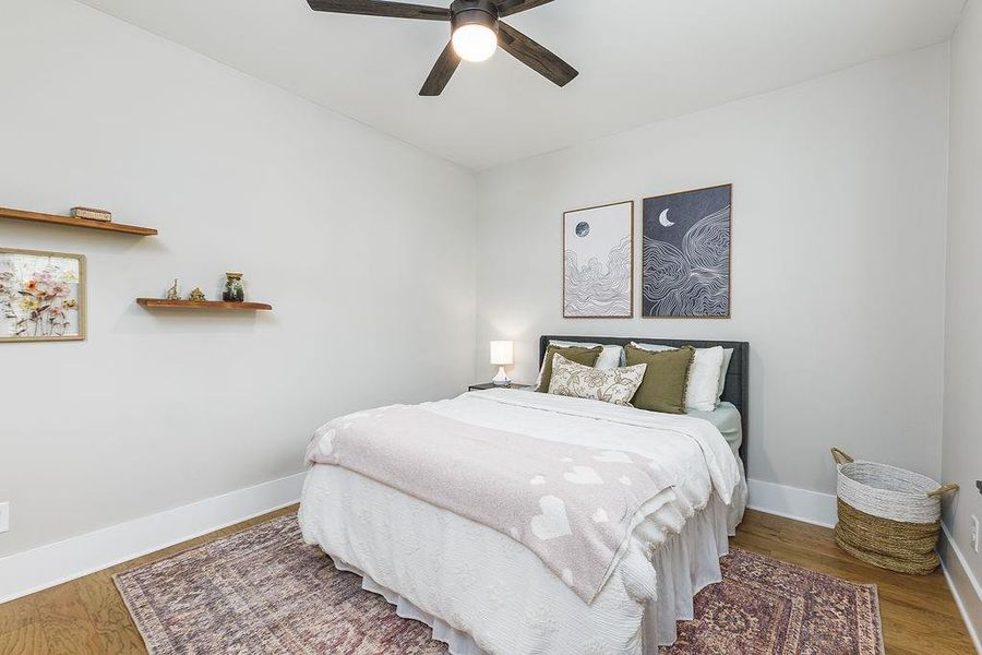 Furnished interior view inside a new home in Soleil Belmont Park, Canton (Image 3).