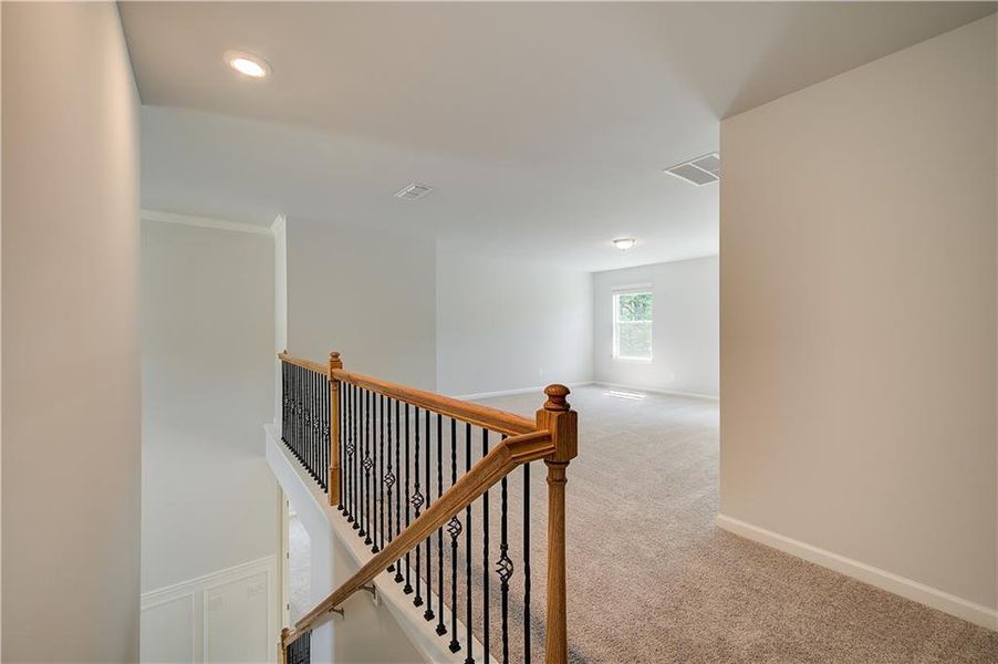 Spacious, unfurnished interior of a new home in Grandview at Millers Mill, Stockbridge (Image 31).