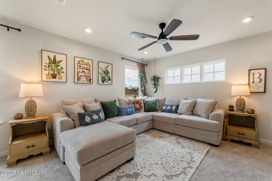 Furnished interior view inside a new home in Seminole Palms Single-Family Homes, Palm Coast (Image 33).
