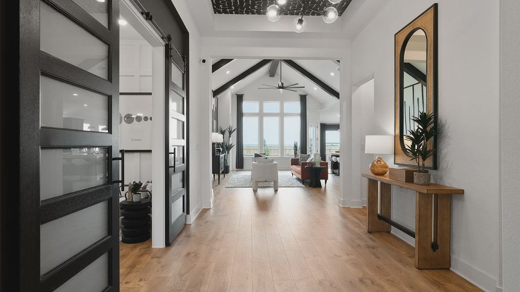 Furnished interior view inside a new home in Nolina, Georgetown (Image 9).