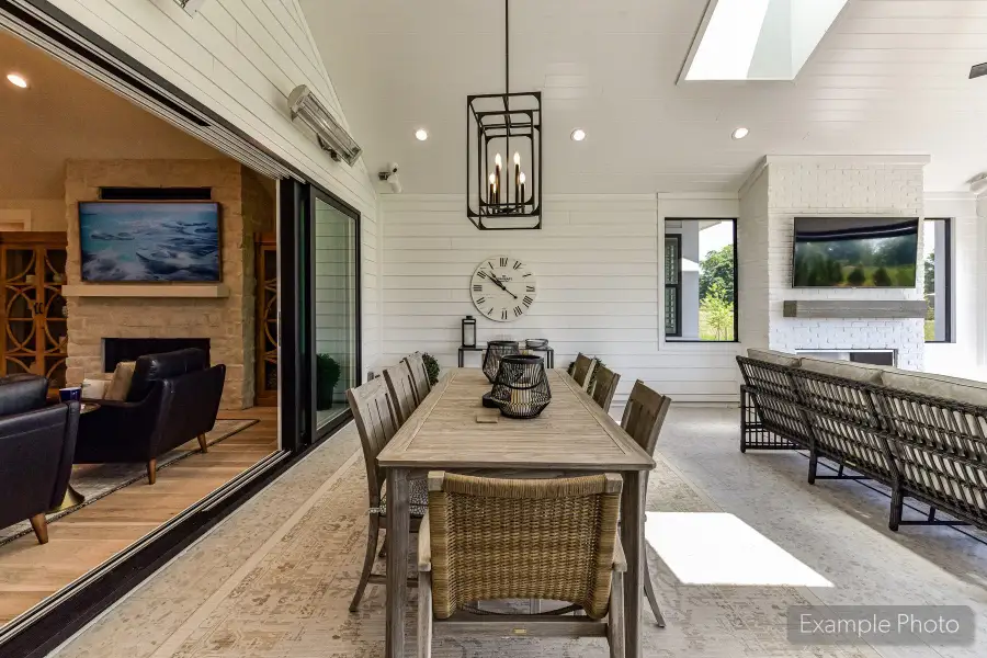 Furnished interior view inside a new home in Weddington Grove, Weddington (Image 42).