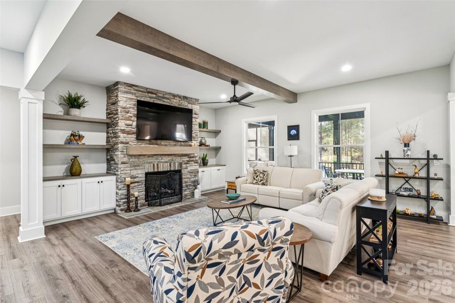 Furnished interior view inside a new home in , Concord (Image 12). Furnished interior view inside a new home in , Concord (Image 12).