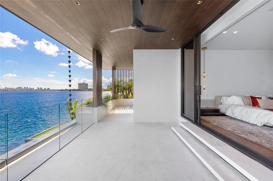 Exterior details and patio area of a home in , North Miami (Image 32).