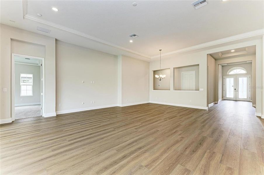 Spacious, unfurnished interior of a new home in Crosswind Point, Parrish (Image 24).