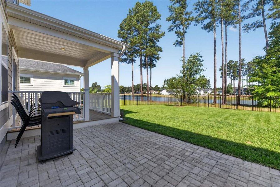 Exterior details and patio area of a home in , Summerville (Image 3).