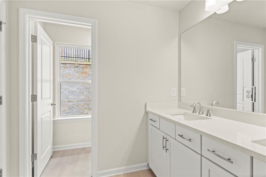 Furnished interior view inside a new home in The Village at Shallowford, Kennesaw (Image 14).