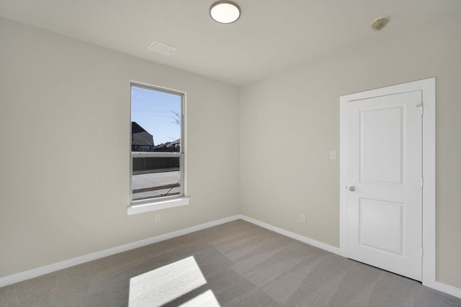 Representative unfurnished interior of a home built from the The Amherst by Lillian Custom Homes in Tabor Ranch, Ponder (Image 21). Representative unfurnished interior of a home built from the The Amherst by Lillian Custom Homes in Tabor Ranch, Ponder (Image 21).