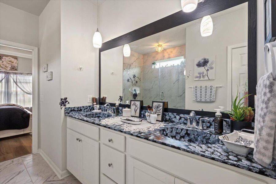 Furnished interior view inside a new home in Horizons at Summers Corner | 55+, Summerville (Image 34).