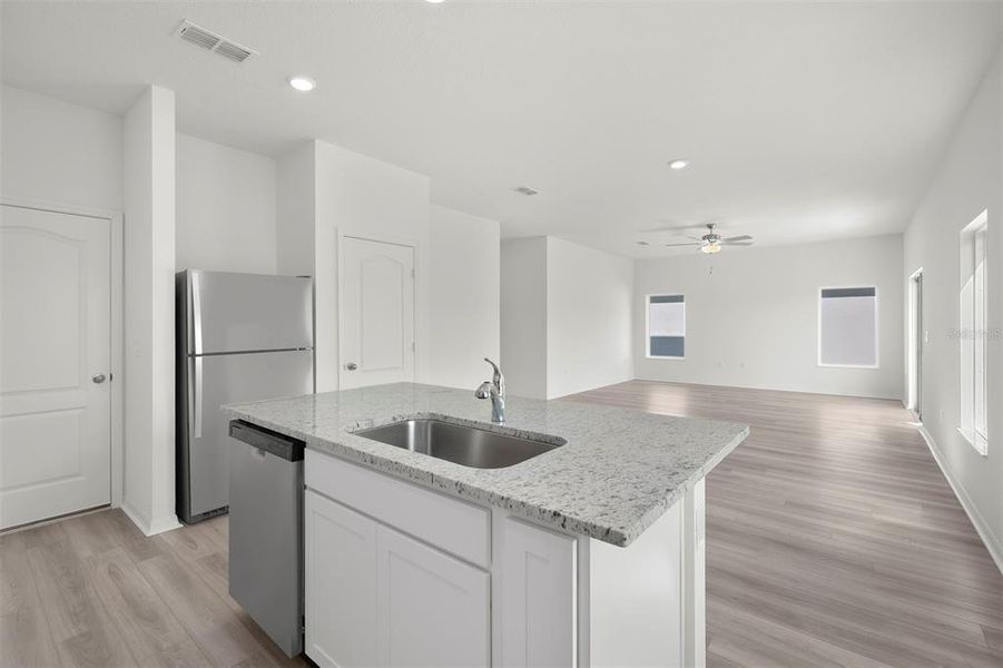 Furnished interior view inside a new home in Peach Crossings, Winter Haven (Image 6).