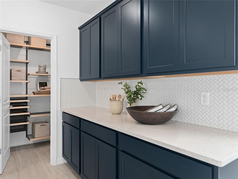 Furnished interior view inside a new home in EverBe, Orlando (Image 7).