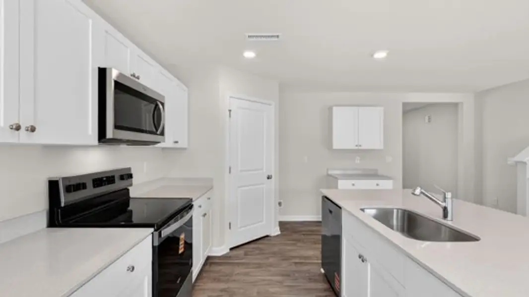 Furnished interior view inside a new home in Wilson's Ridge, Wilson's Mills (Image 4).