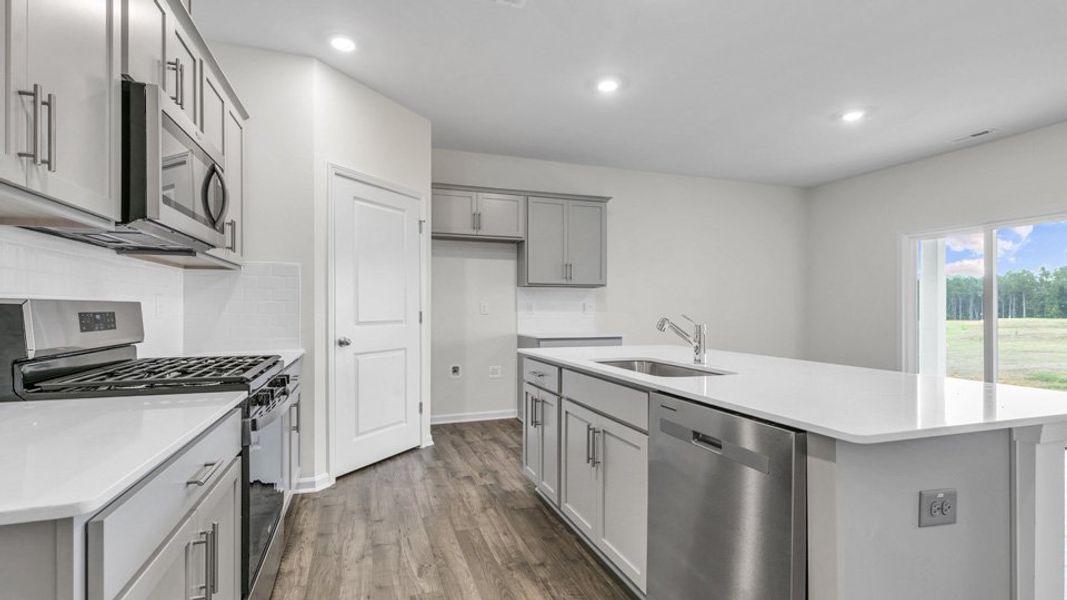 Furnished interior view inside a new home in Forest Creek, Winston-Salem (Image 5).