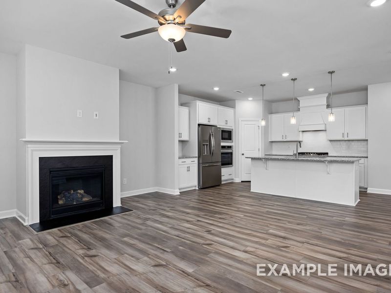 Representative unfurnished interior of a home built from the The Preston A by Davidson Homes LLC in Wellers Knoll, Lillington (Image 27). Representative unfurnished interior of a home built from the The Preston A by Davidson Homes LLC in Wellers Knoll, Lillington (Image 27).