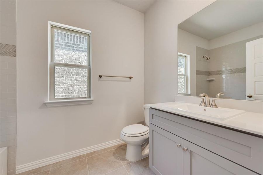 Furnished interior view inside a new home in City Point, North Richland Hills (Image 5).