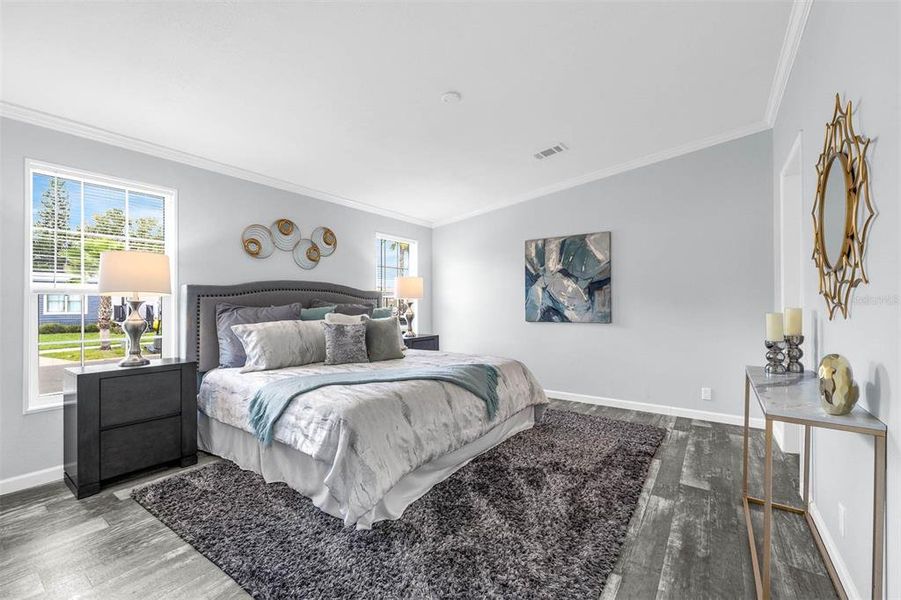 Furnished interior view inside a new home in , Orlando (Image 11).