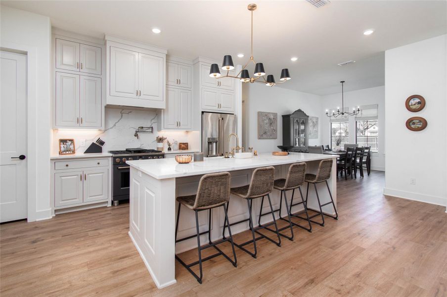 Furnished interior view inside a new home in , Belton (Image 21). Furnished interior view inside a new home in , Belton (Image 21).