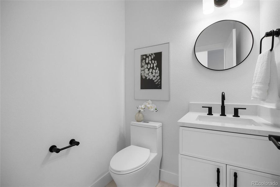 Furnished interior view inside a new home in , Denver (Image 34).