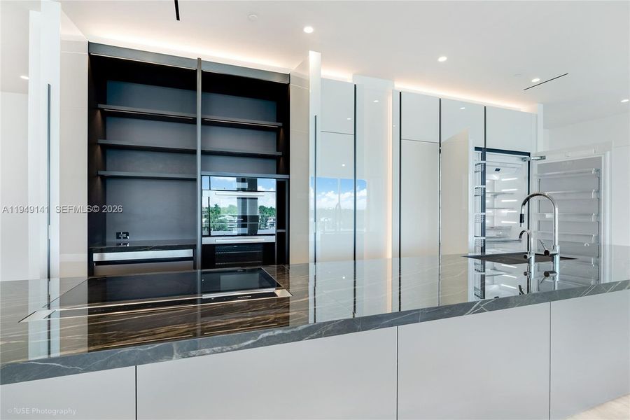Furnished interior view inside a new home in , Miami (Image 5).