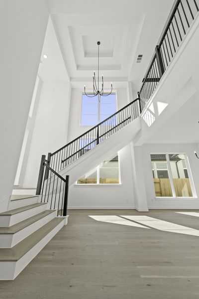 Representative unfurnished interior of a home built from the The St. Helena by Westin Homes in Kresston, Montgomery (Image 8).