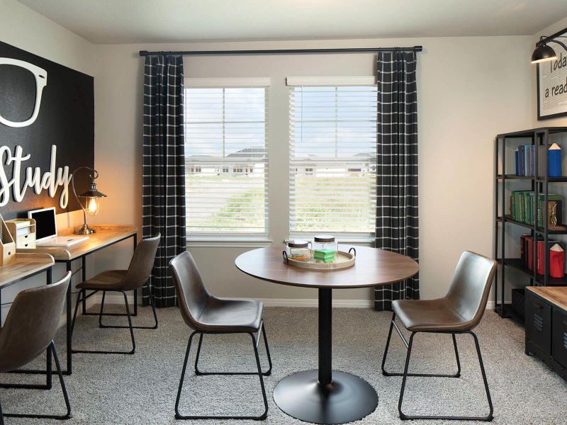 Photo is not of the actual home, but is an inspirational photo of builder’s model home and may depict options, furnishings, and/or decorator features that are not included