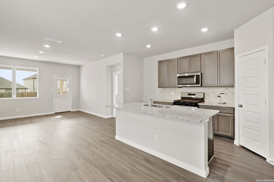 Furnished interior view inside a new home in Hickory Ridge, Elmendorf (Image 6).