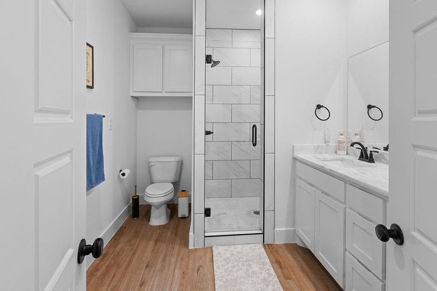 Furnished interior view inside a new home in , Whitesboro (Image 17).