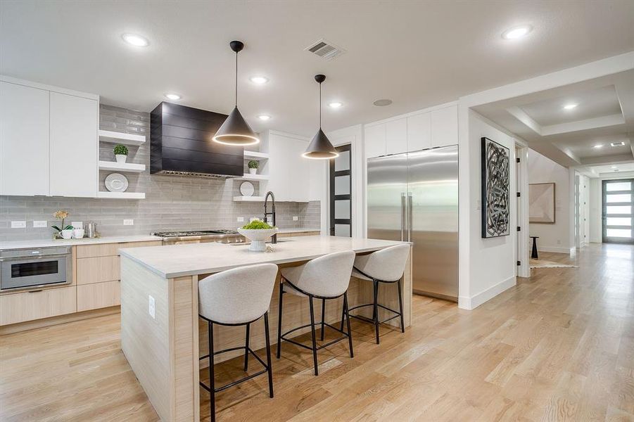 Furnished interior view inside a new home in , Fort Worth (Image 8). Furnished interior view inside a new home in , Fort Worth (Image 8).