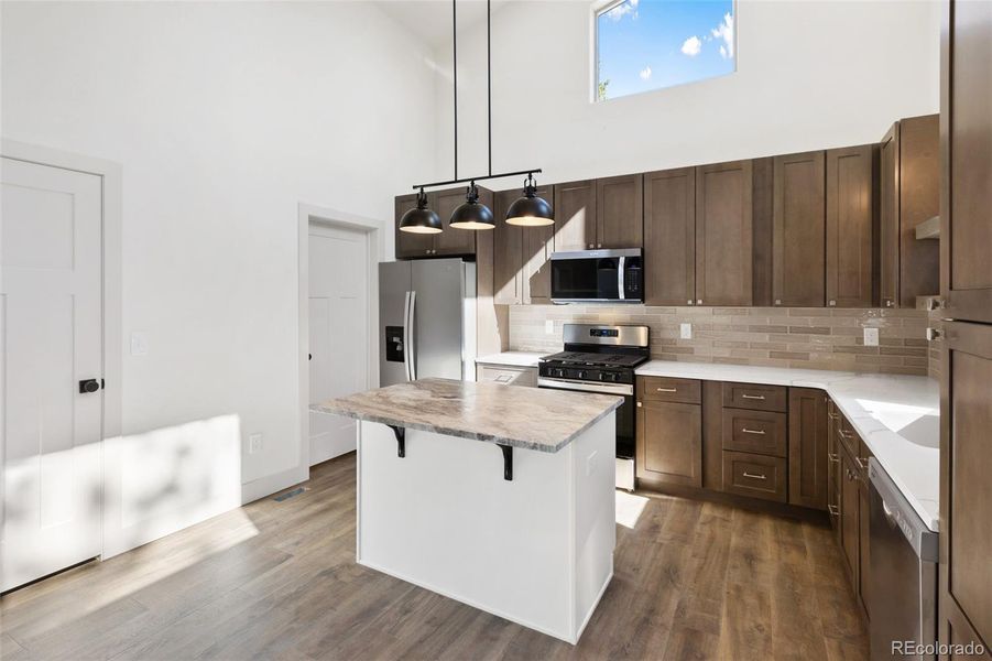 Furnished interior view inside a new home in , Florissant (Image 11).