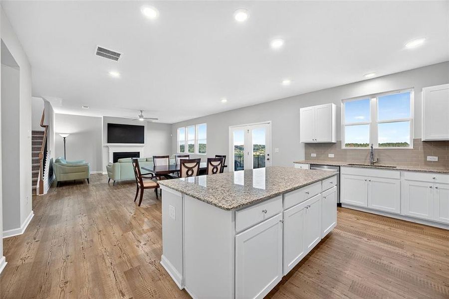 Furnished interior view inside a new home in Bedford Estates, Atlanta (Image 11).