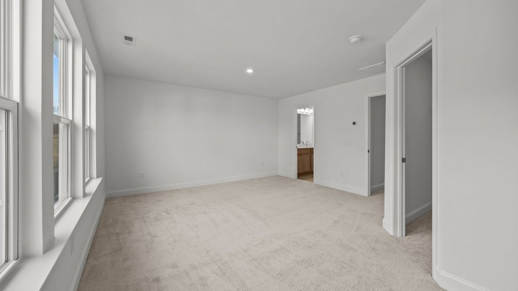 Furnished interior view inside a new home in Bell Glen, Charlotte (Image 19).