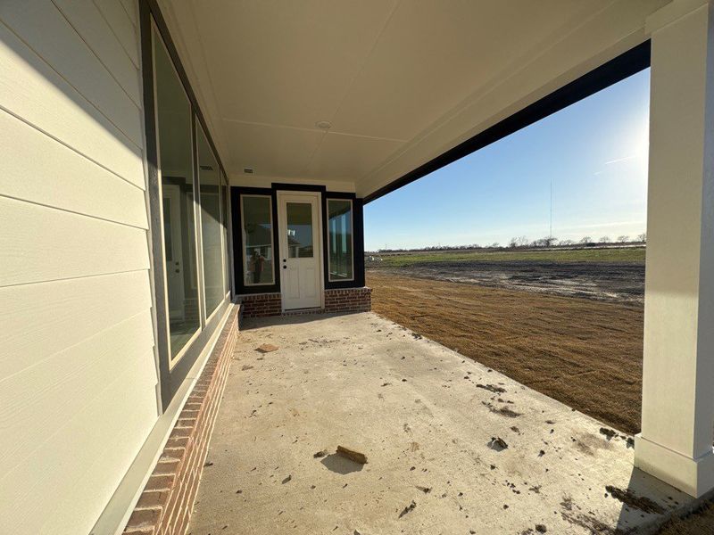 Exterior details and patio area of a home in Terra Escalante, Blue Ridge (Image 3).