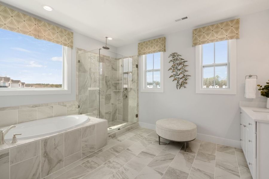 Representative furnished interior of a home built from the Prescott by Mattamy Homes in Magnolia Park, Garner (Image 24). Representative furnished interior of a home built from the Prescott by Mattamy Homes in Magnolia Park, Garner (Image 24).